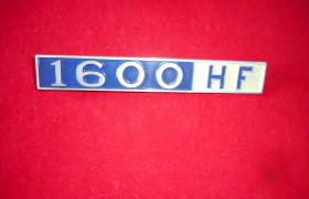 Badge Lancia Fulvia coupè HF 1600