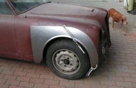 Front fender Aurelia B20